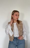 Gilet Brise Florale